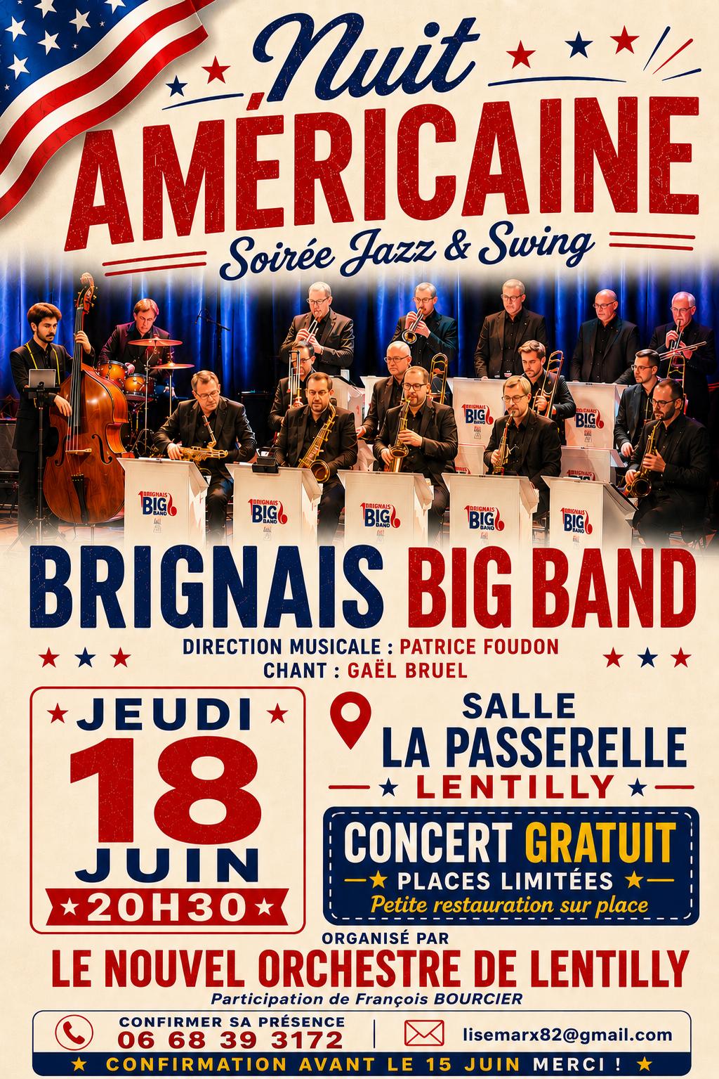 Nuit Américaine Big Band Brignais