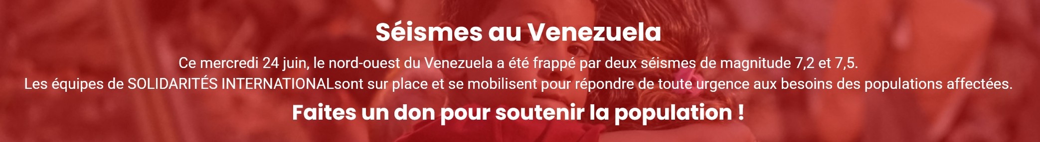 Séismes Vénézuéla